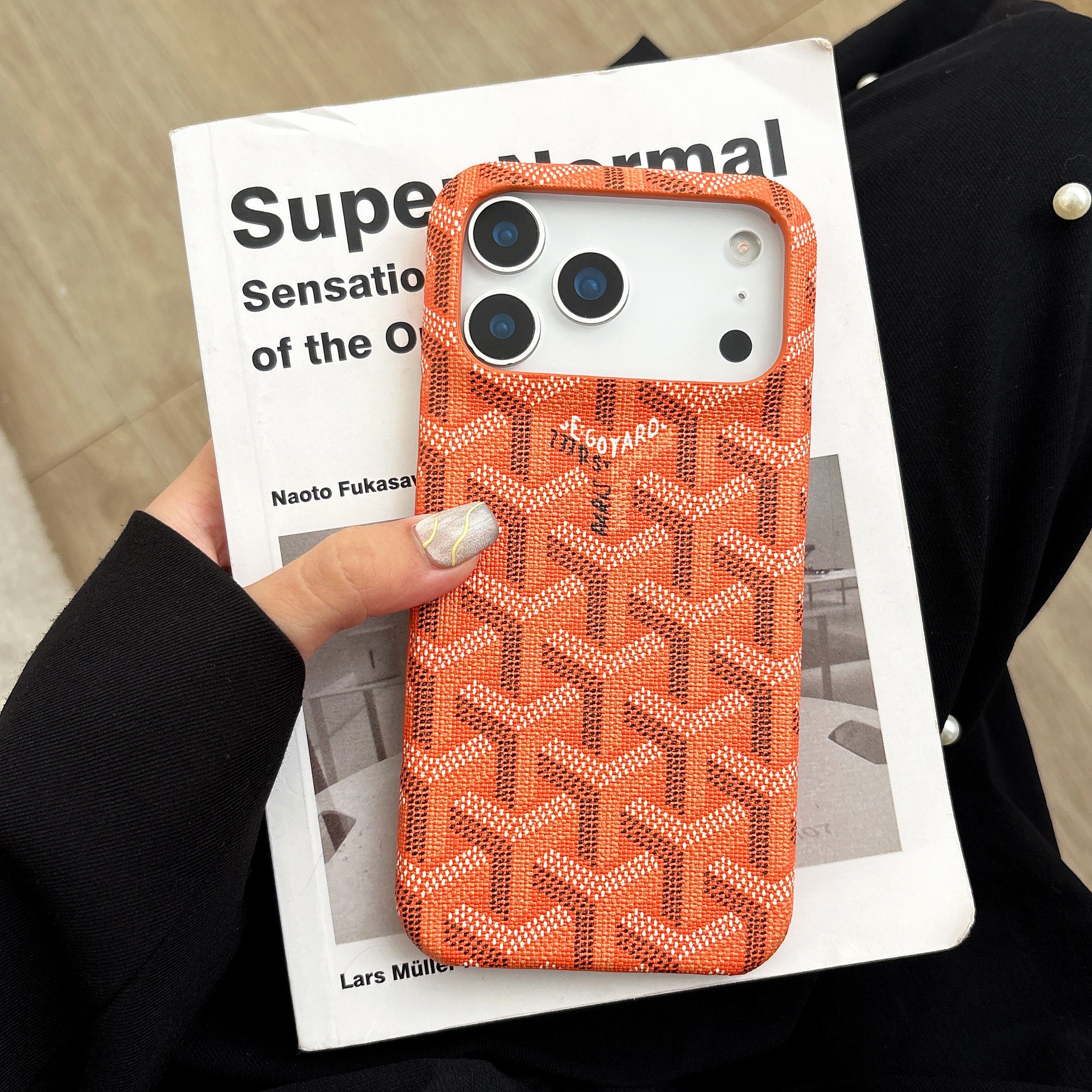 Luxury Pattern Protective Phone Case – Premium Texture & Camera Guard Design 💎📱