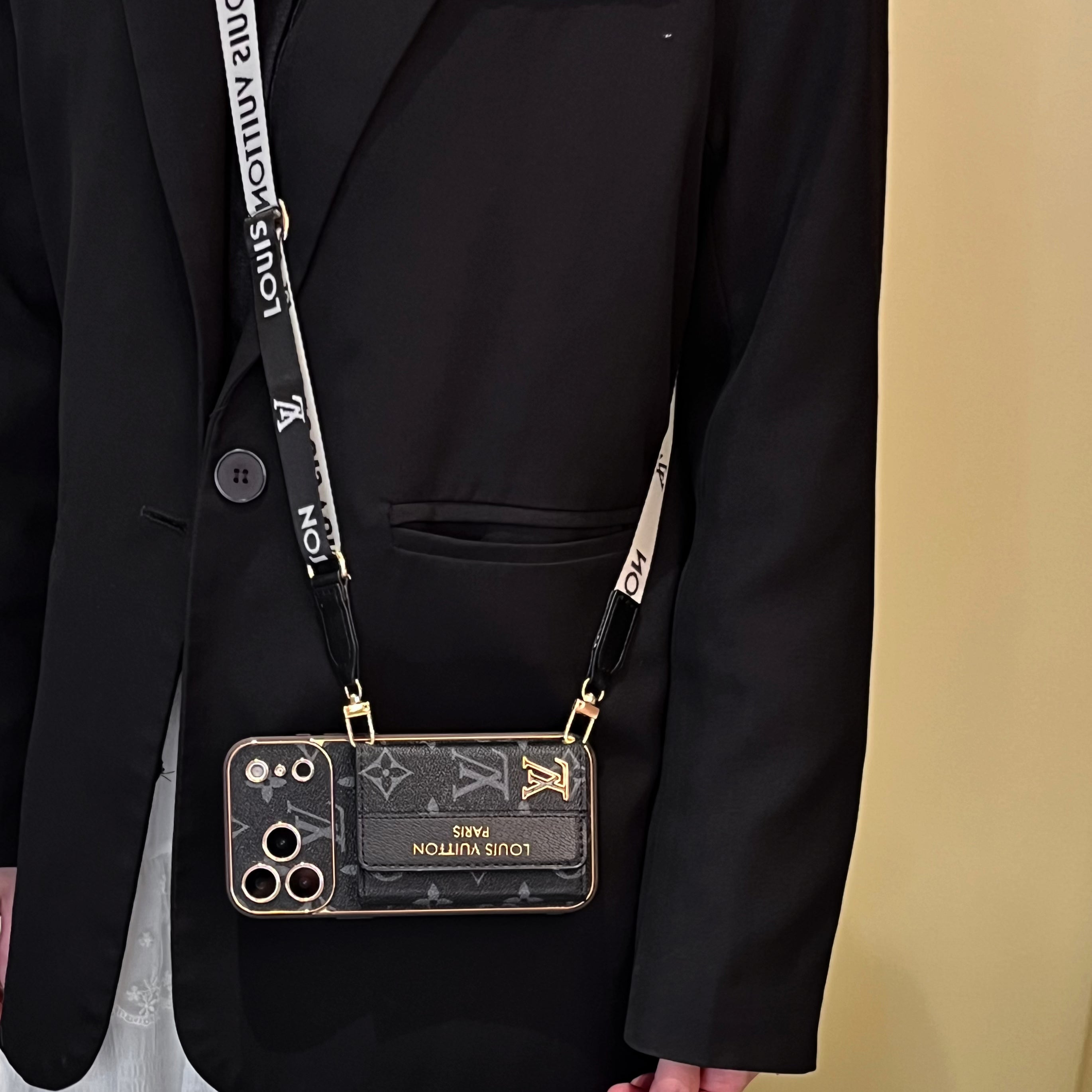 🎒📱 Stylish Phone Crossbody Case with Card Pocket & Adjustable Strap