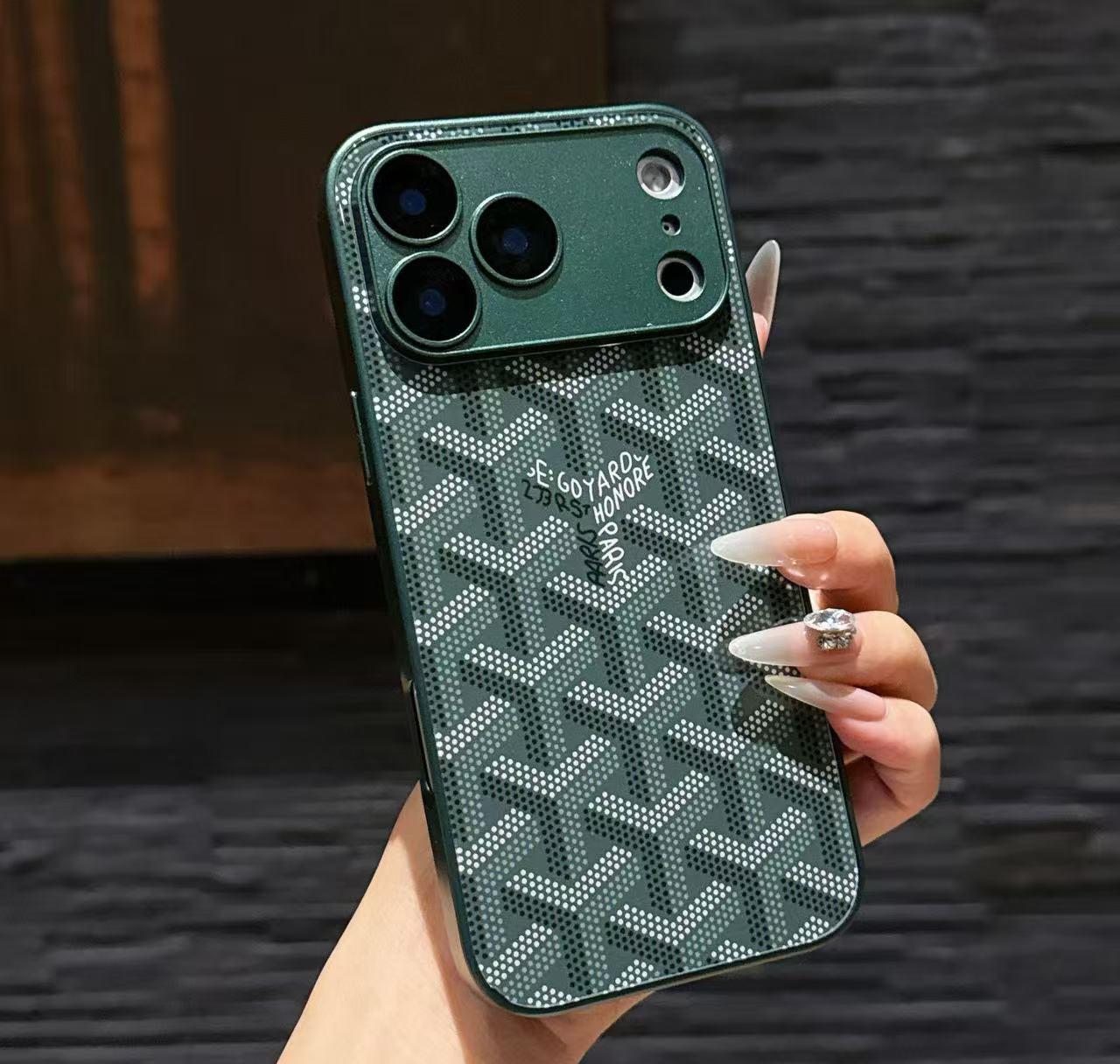 Luxury Pattern Protective Phone Case – Premium Texture & Camera Guard Design 💎📱