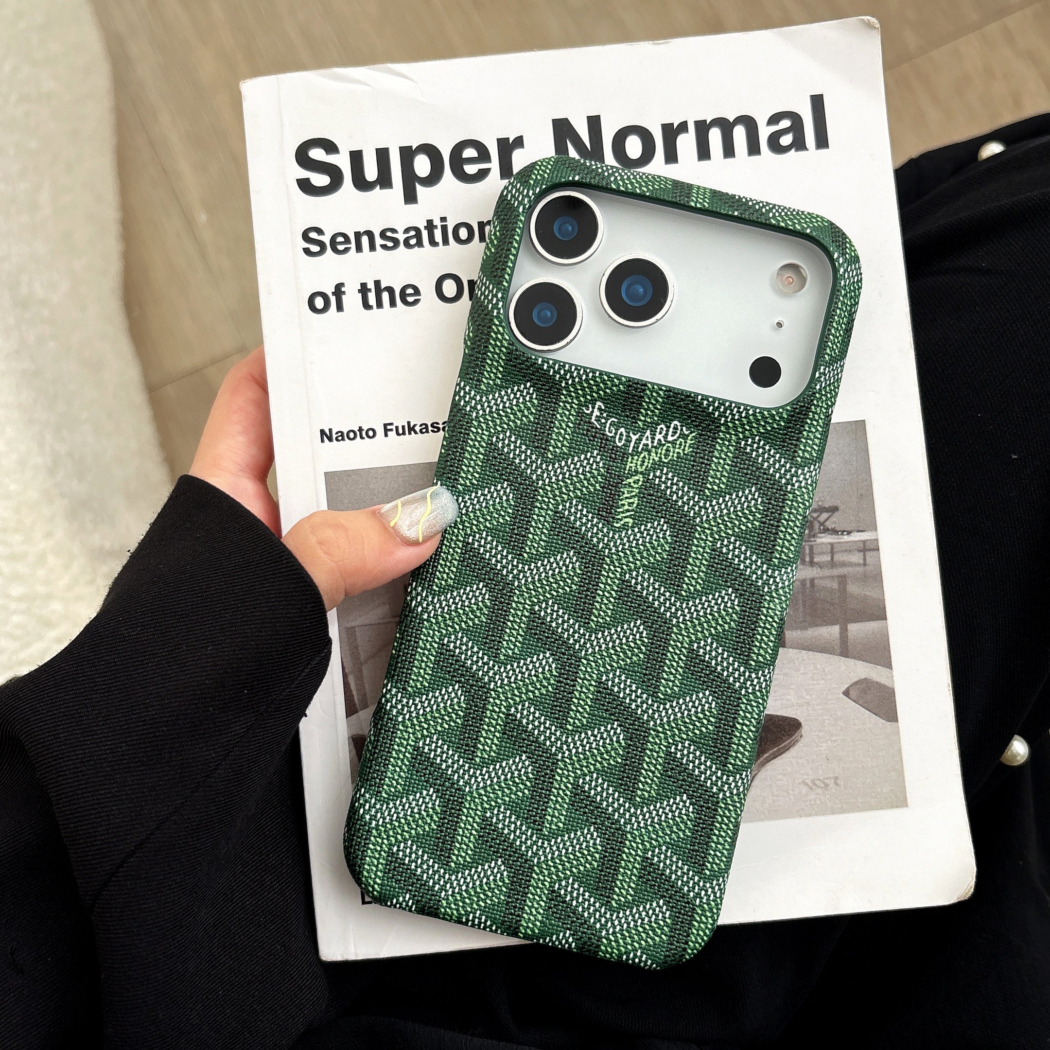 Luxury Pattern Protective Phone Case – Premium Texture & Camera Guard Design 💎📱