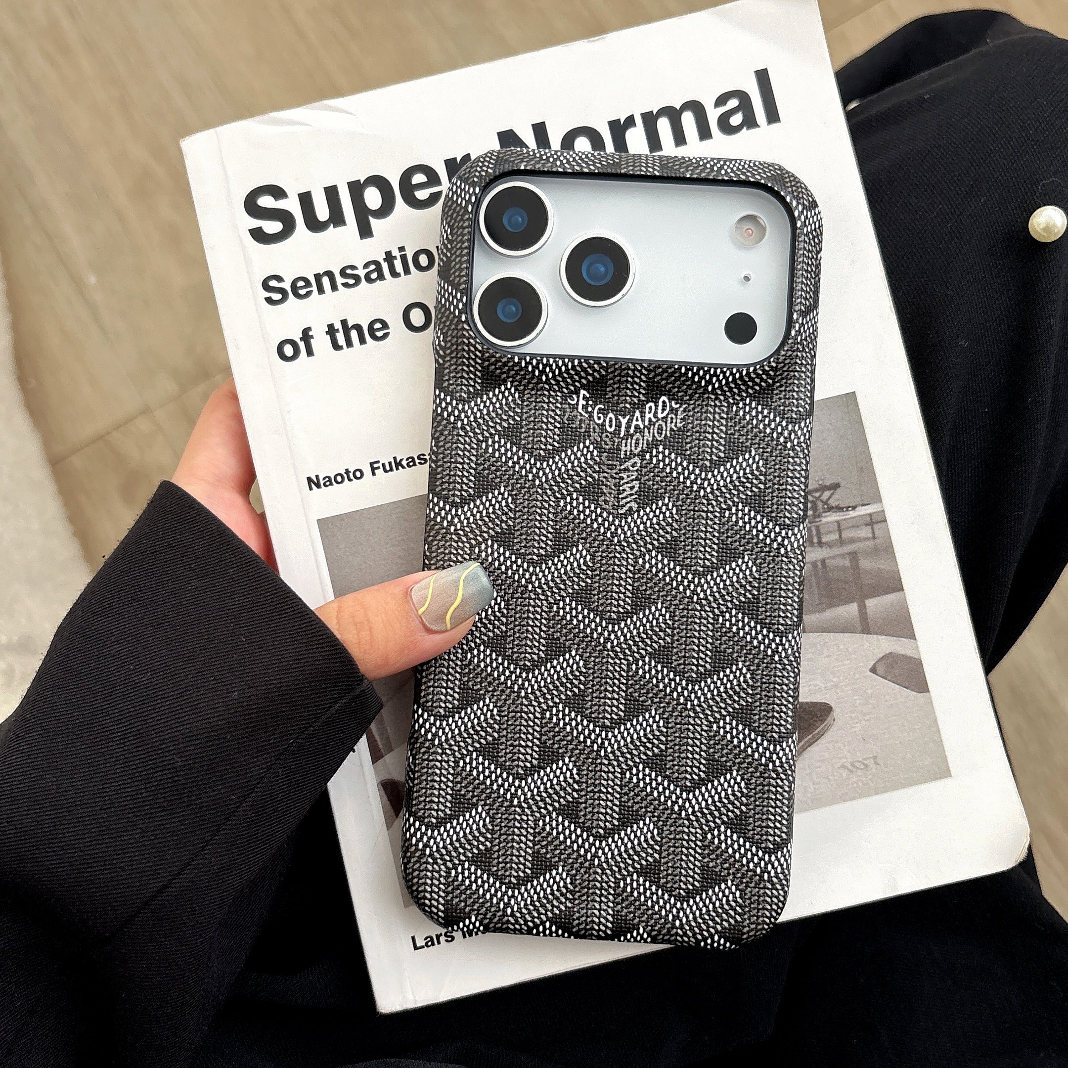 Luxury Pattern Protective Phone Case – Premium Texture & Camera Guard Design 💎📱