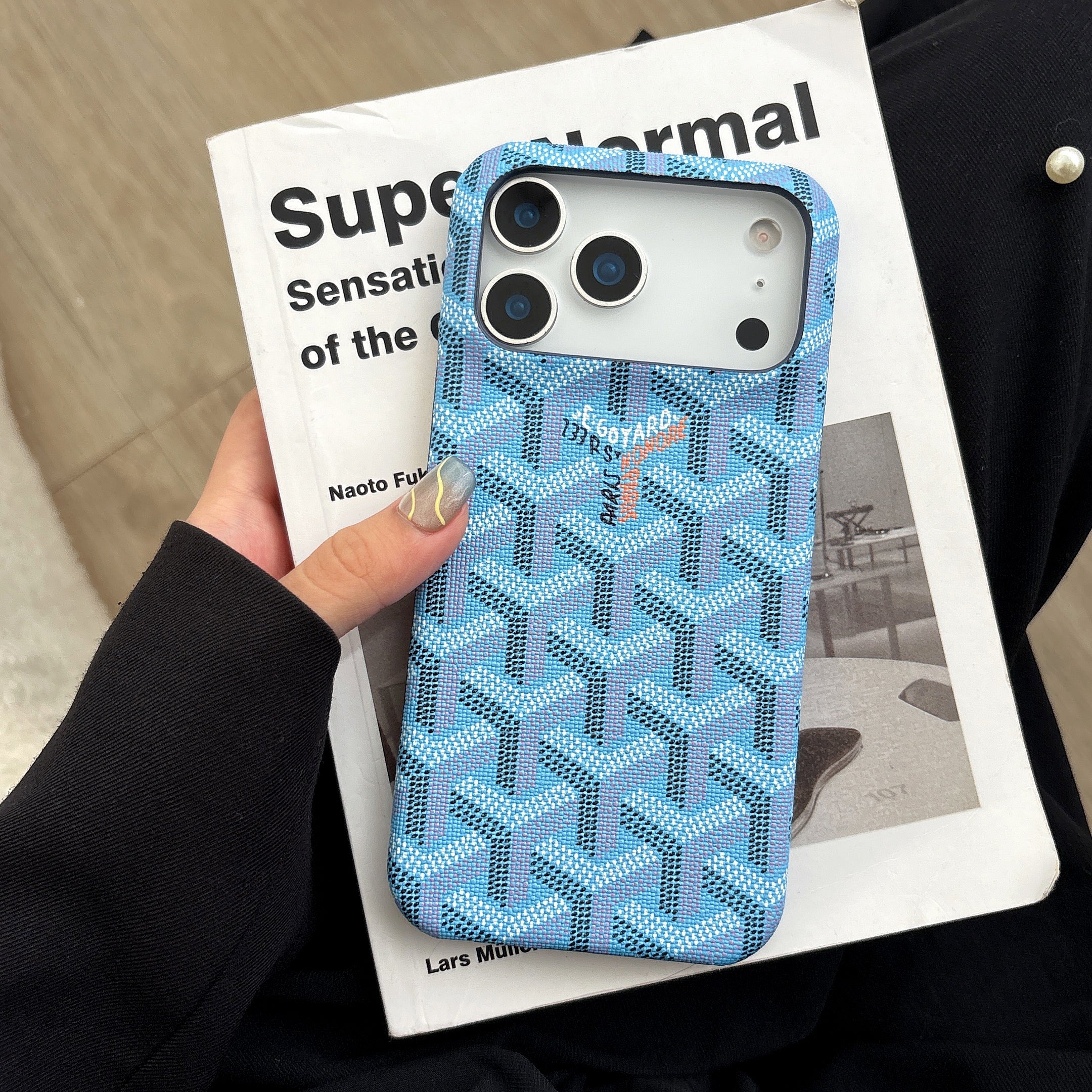 Luxury Pattern Protective Phone Case – Premium Texture & Camera Guard Design 💎📱