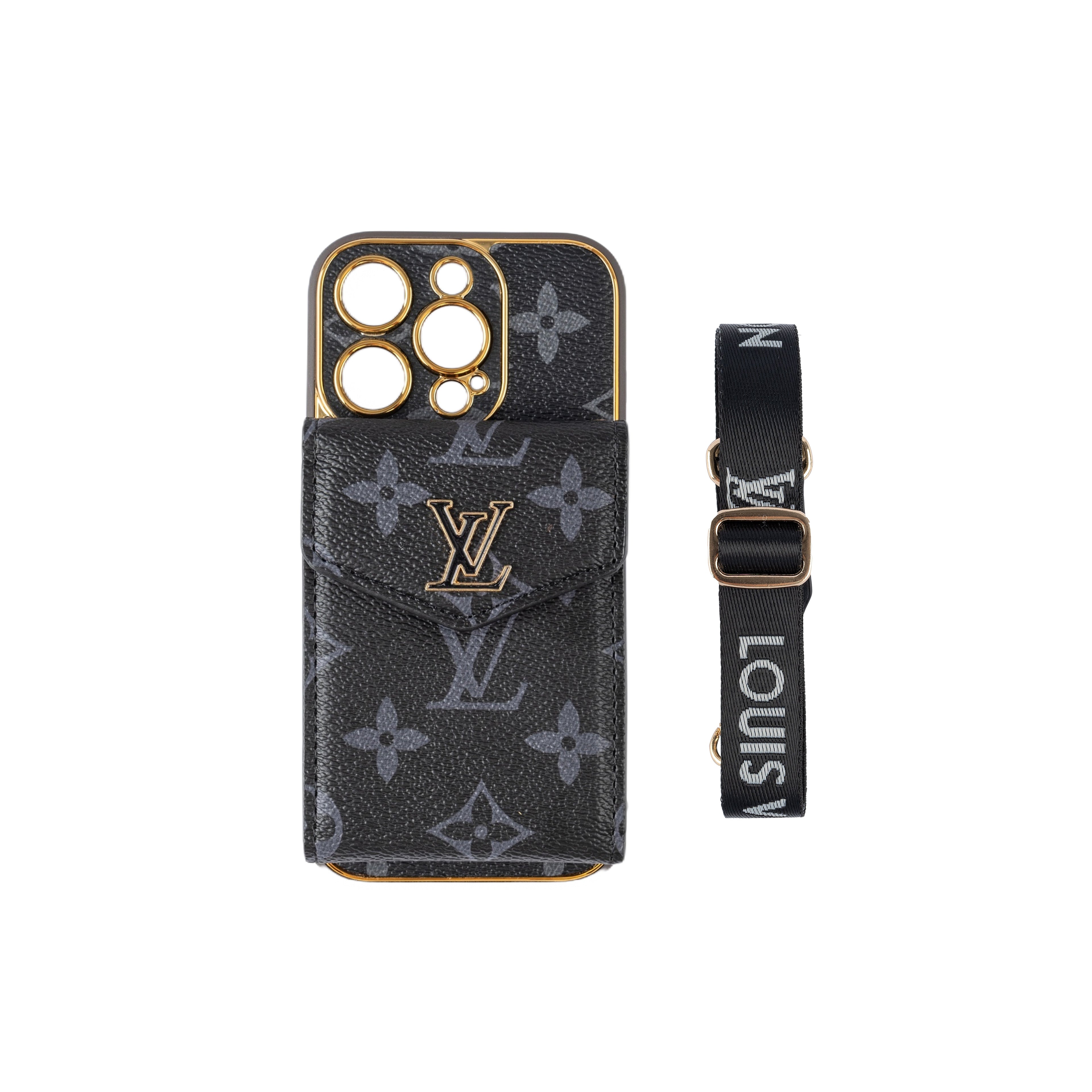 💼📶 Multi-Functional Phone Pouch with Card Holder & Shoulder Strap