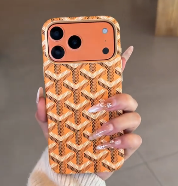 Luxury Pattern Protective Phone Case – Premium Texture & Camera Guard Design 💎📱