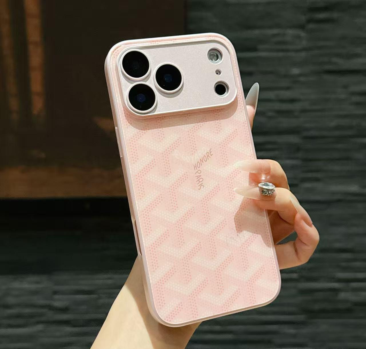 Luxury Pattern Protective Phone Case – Premium Texture & Camera Guard Design 💎📱